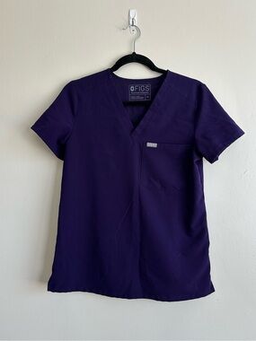 FIGS Scrub Set  Catarina Scrub Top/ Yola High Rise Slim Scrub Pant Size XS